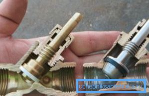 Устройство конусного крана Устройство конусного крана