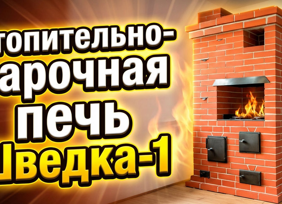 Отопительно-варочная печь эксплуатации: особенности и шведка Отопительно-варочная печь эксплуатации: особенности и шведка