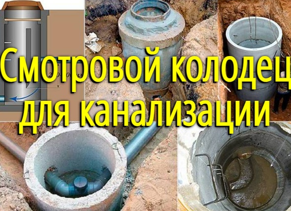 Как сделать смотровой колодец для канализации Как сделать смотровой колодец для канализации