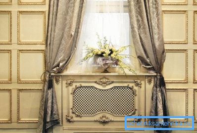 Декоративные решетки позволяют более органично вписать радиаторы отопления в интерьер комнаты Декоративные решетки позволяют более органично вписать радиаторы отопления в интерьер комнаты