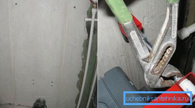 Делаем отверстия и вкручиваем болты