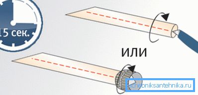 Для качественного соединения нужно правильно обработать торцы Для качественного соединения нужно правильно обработать торцы