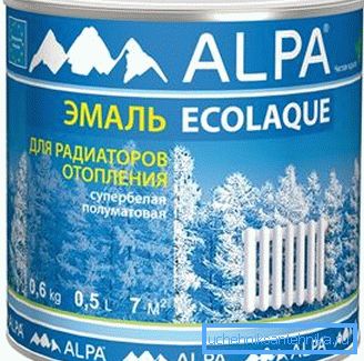 Экологичная эмаль без запаха для окрашивания отопительных приборов Ecolaque