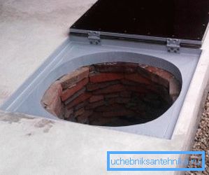 Фото сделанного и установленного люка на колодец.