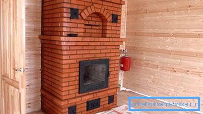 Фото современной печи каминного типа Фото современной печи каминного типа