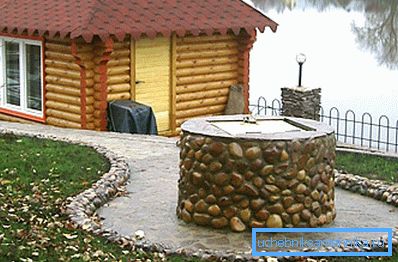 Фото удалённого на допустимое расстояние колодца от жилого дома