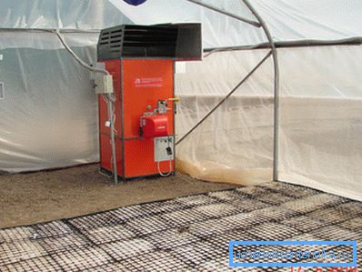 Газовое отопление для зимней теплицы Газовое отопление для зимней теплицы