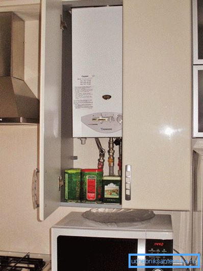 Газовый котел с трубами Газовый котел с трубами