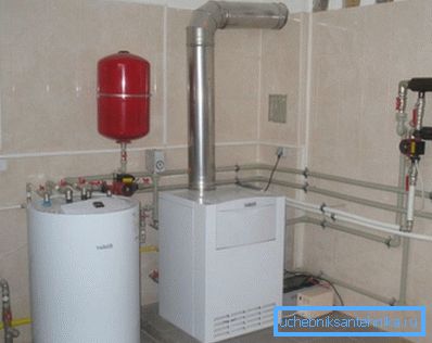 Газовый котёл водяной системы отопления Газовый котёл водяной системы отопления