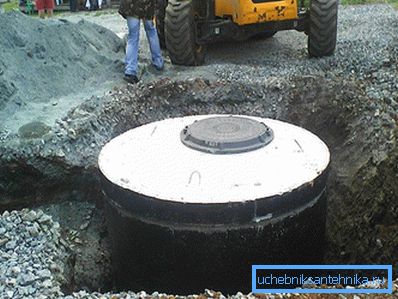 Герметичная яма из бетонных колец
