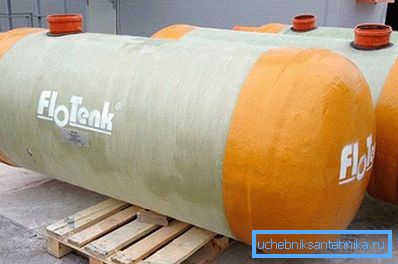 Горизонтальная накопительная ёмкость Флотенк
