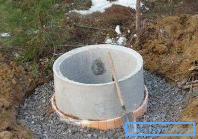 Готовый колодец из бетонных колец Готовый колодец из бетонных колец