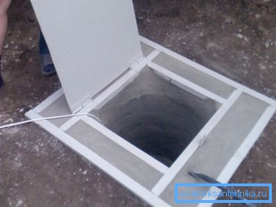 Кессон из бетона с люком Кессон из бетона с люком