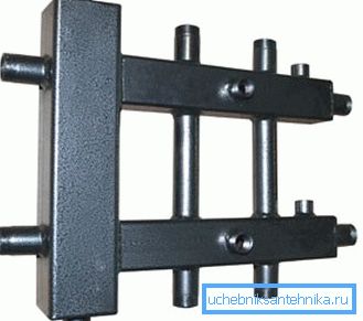 Распределительный коллектор для отопления дома