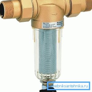 Механические магистральные фильтры для очистки воды из колодца