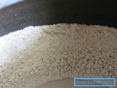 Накипь после жесткой воды