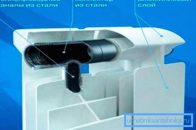 Нужно обратить внимание на диаметр вертикальных трубок коллектора