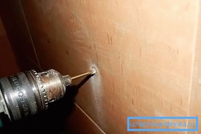Отверстия для установки раковины
