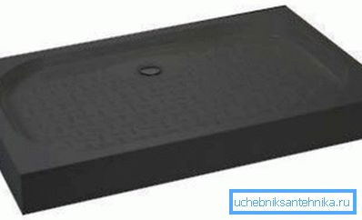 Поддон 120x80 см из композита Поддон 120x80 см из композита