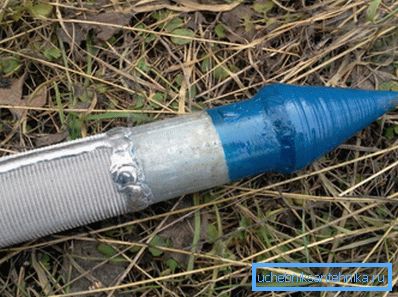 Приварим конус к заборнику. Приварим конус к заборнику.