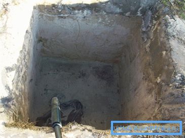 Приямок для забивной скважины Приямок для забивной скважины