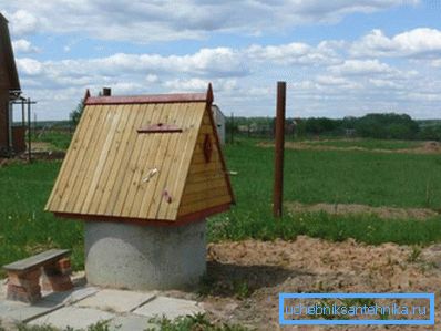 Простейший вариант на железобетонные кольца. Простейший вариант на железобетонные кольца.