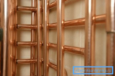 Разводка отопления медью Разводка отопления медью