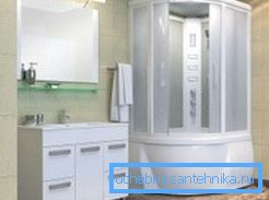 Считается, что угловые конструкции более практичны и проще вписываются в интерьер, но при правильном подходе к дизайну даже квадратную кабину с большими габаритами можно установить так, чтобы она не только не мешала, но и стала настоящим крашением помещения Считается, что угловые конструкции более практичны и проще вписываются в интерьер, но при правильном подходе к дизайну даже квадратную кабину с большими габаритами можно установить так, чтобы она не только не мешала, но и стала настоящим крашением помещения