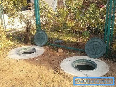 Септик из бетонных колец на даче