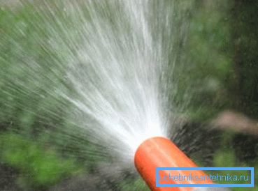 Скорость подачи воды Скорость подачи воды
