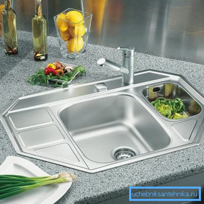 Стальные нержавеющие мойки становятся привычными аксессуарами современных кухонь. Стальные нержавеющие мойки становятся привычными аксессуарами современных кухонь.