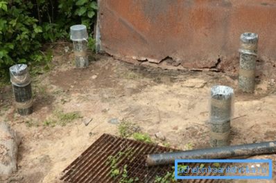 Столбчатый фундамент. Столбчатый фундамент.