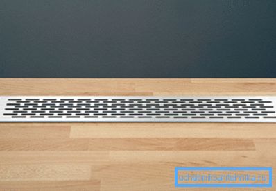Столешница, оборудованная вентиляционной решеткой