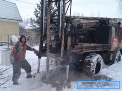 Строительство скважины на даче