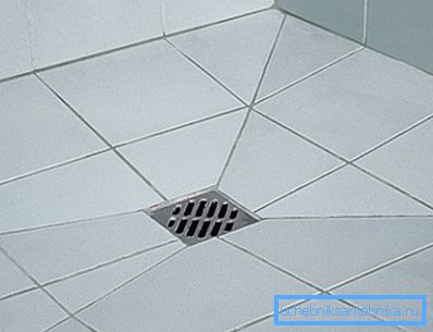 Так выглядит законченный вариант душевого трапа