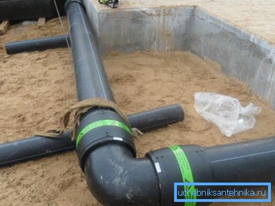 Участок магистральной линии водопровода. Участок магистральной линии водопровода.