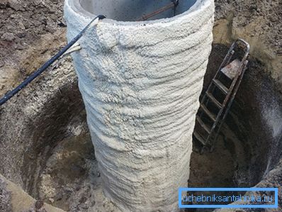 Утепление колодца пенополиуретаном