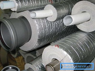 Утеплитель для канализационных труб готов к монтажу. Утеплитель для канализационных труб готов к монтажу.
