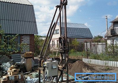 Выбор места и типа скважины