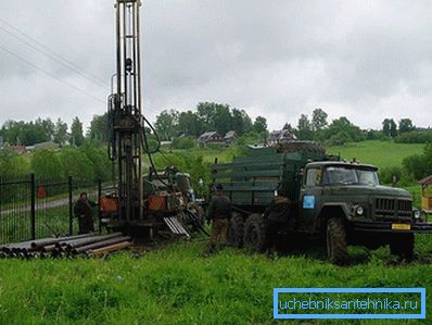 Выбрано место под скважину
