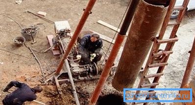 Забивной стакан в поднятом виде Забивной стакан в поднятом виде