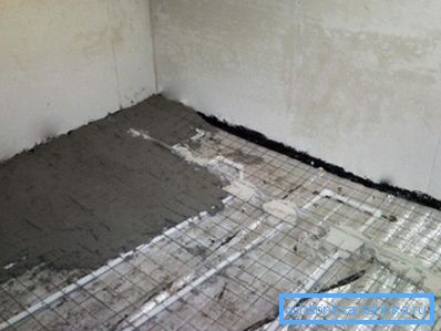 Заливка теплого пола из полипропиленовых труб Заливка теплого пола из полипропиленовых труб