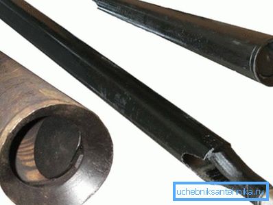 Желонка для очистки водяной скважины