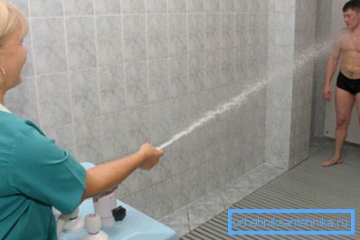 Точечное воздействие на тело пациента